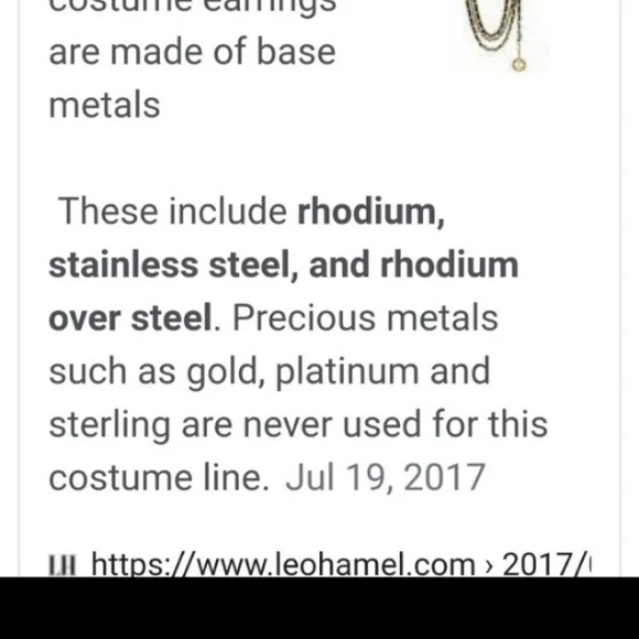 Chanel Gold Tone White Enamel Costume Double CC Earrings - Picture 8 of 9